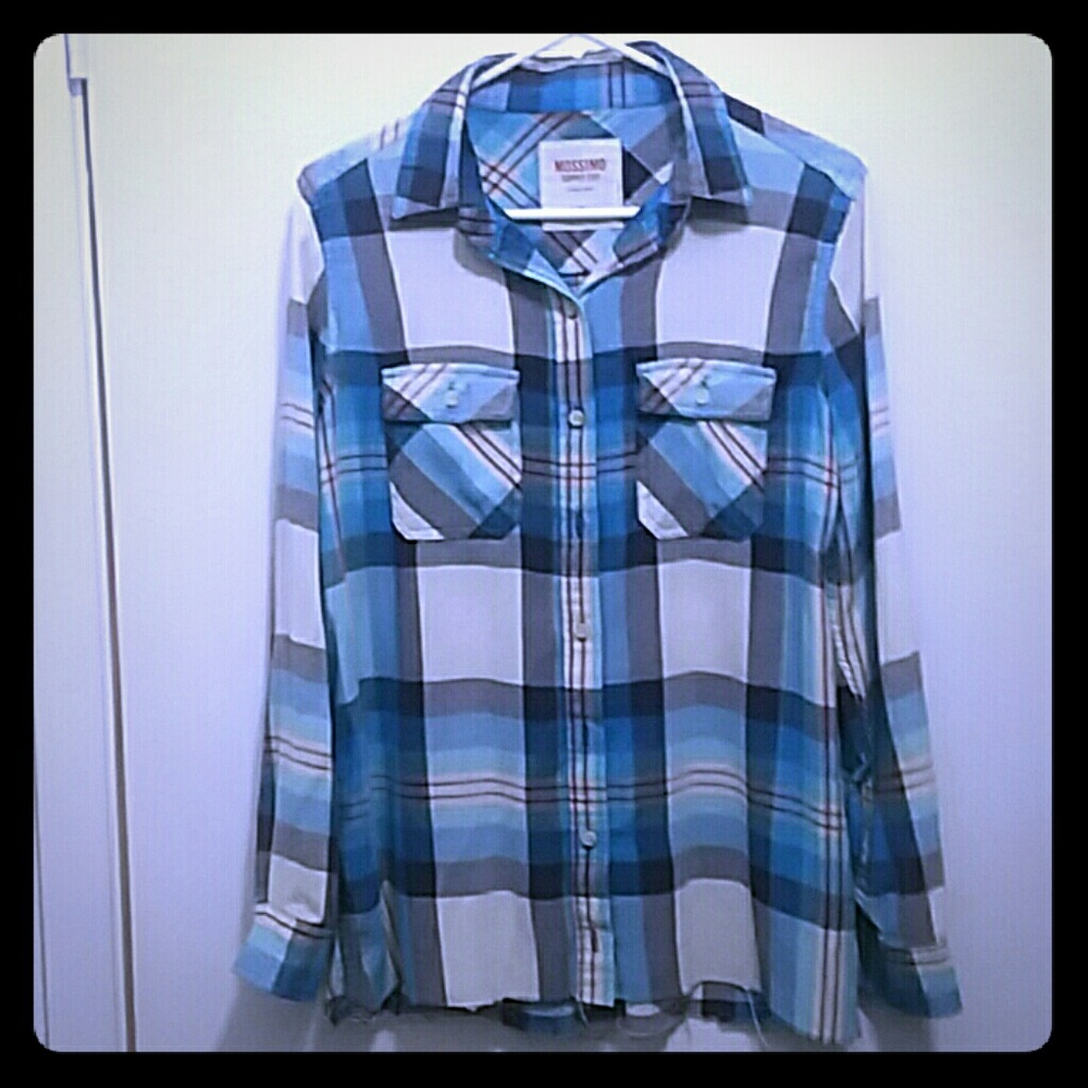 Mossimo flannel size small